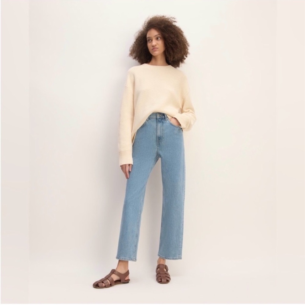 Everlane The Way High Jean in Blue sz 28